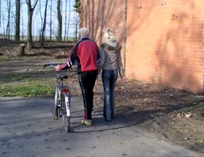 Major Cycling banged by her neighbor 4