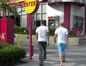 Males return to the hotel 2